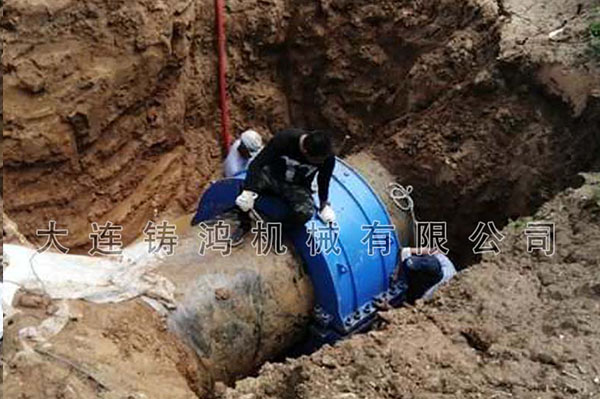 營口DN1200管道修復(fù)實例