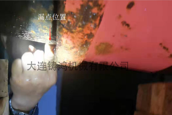 洛陽(yáng)DN400球鐵管修復(fù)實(shí)例