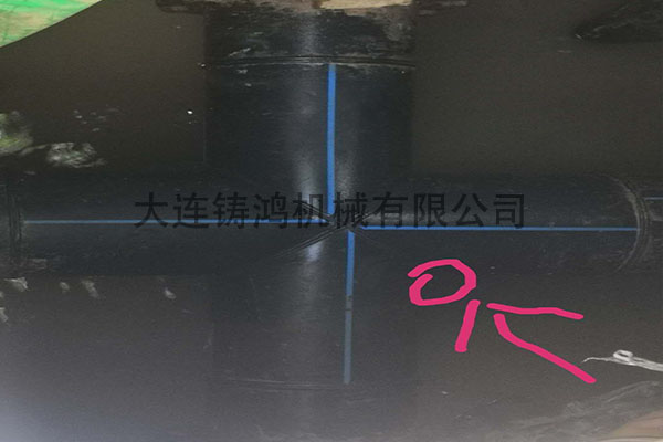 洛陽(yáng)PE管四通修復(fù)案例