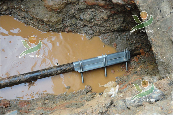 電瓷集團(tuán)自來水管修復(fù)實(shí)例